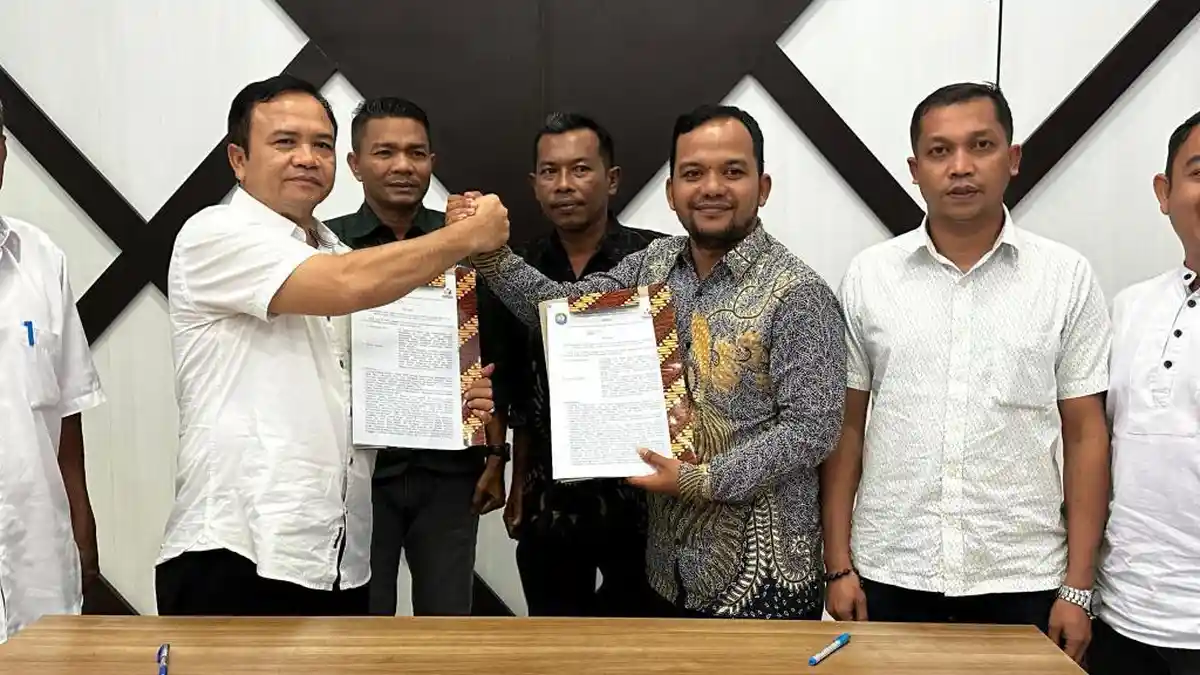 Pj Bupati Abdya Teken NPHD untuk Pengamanan Pilkada Serentak Tahun 2024