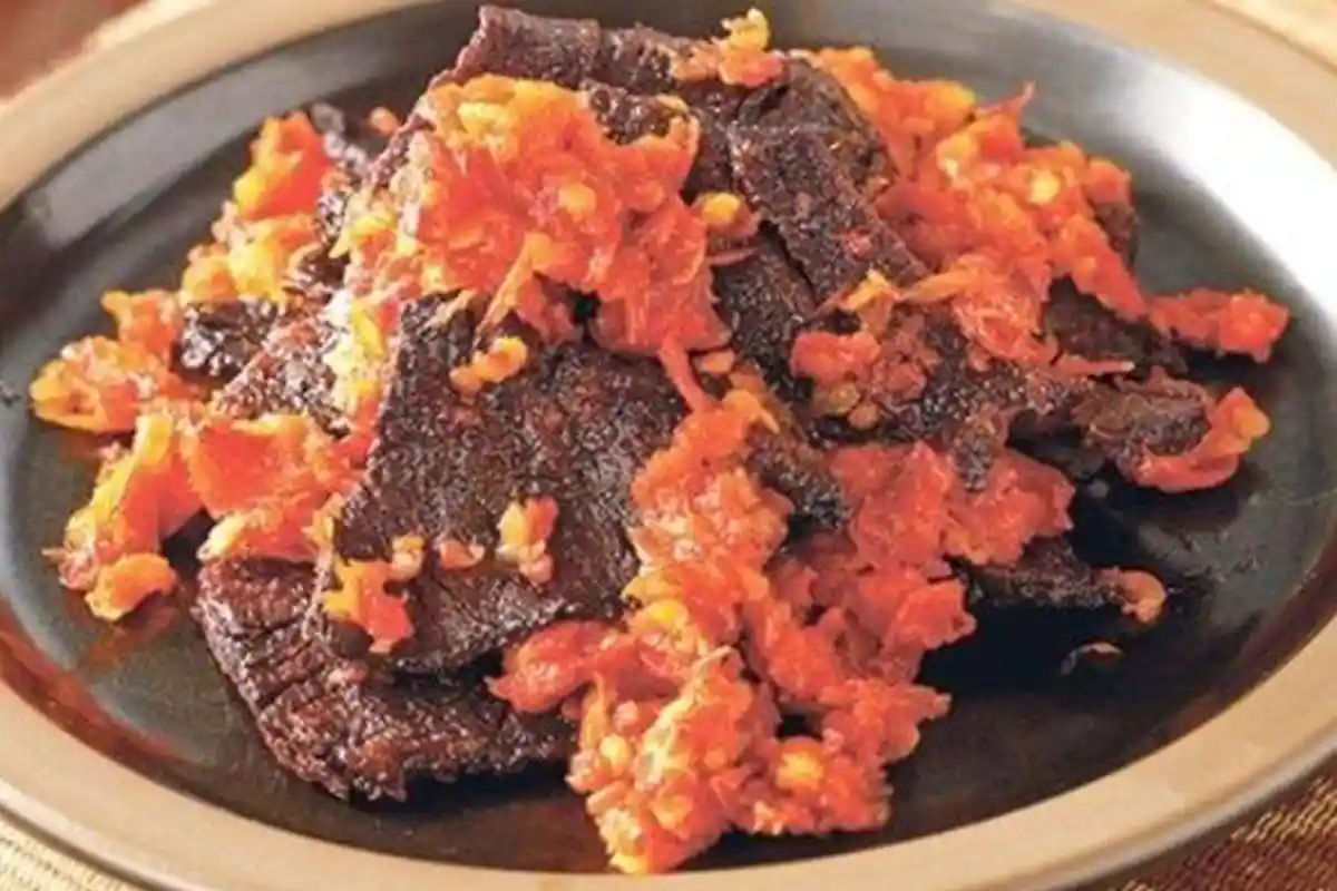 Resep Makanan, Dendeng Balado Daging Sapi Jadi Sajian Makan Bersama Keluarga di Rumah