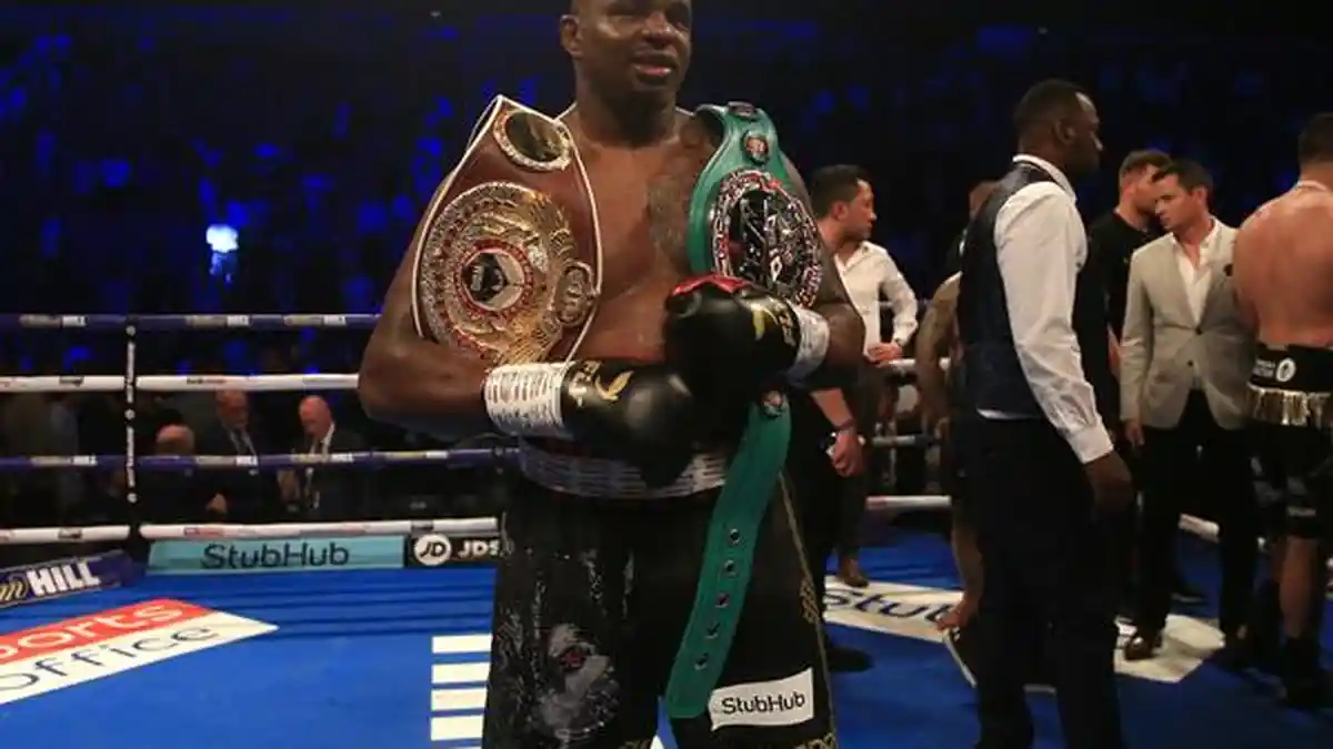 Anthony Joshua Dapat Tantangan Duel dari Dillian Whyte