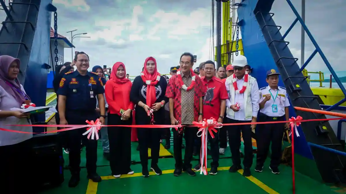 Rute Pelabuhan Sadai-Tanjung Gading Resmi Beroperasi, Ini Besaran Tarif ...