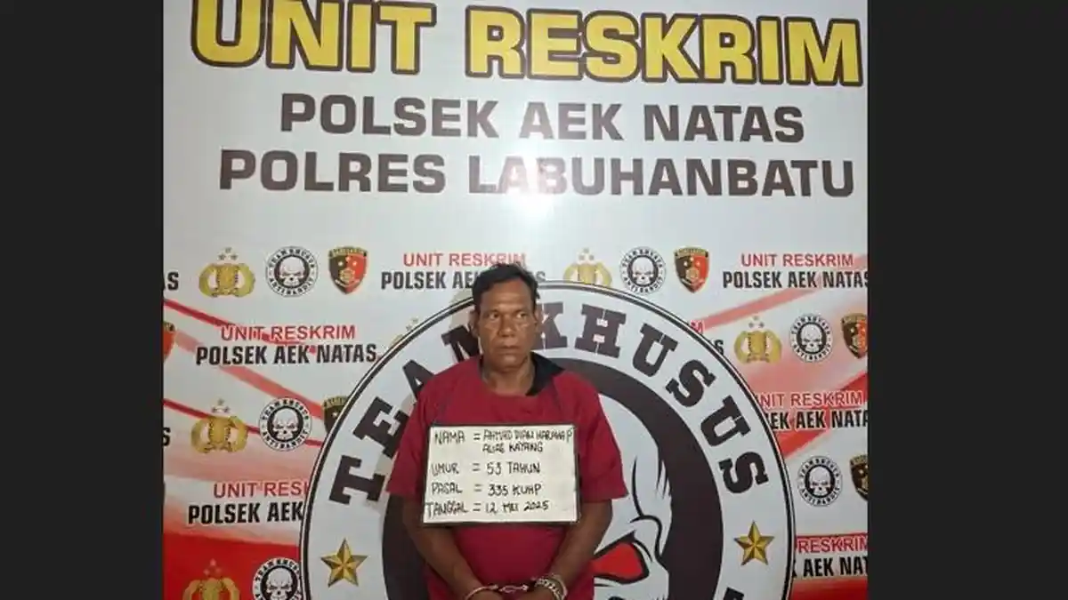 Kesal Istrinya Dilirik, Pria di Labura Ancam Bacok Rekan Sekampung Pakai Parang
