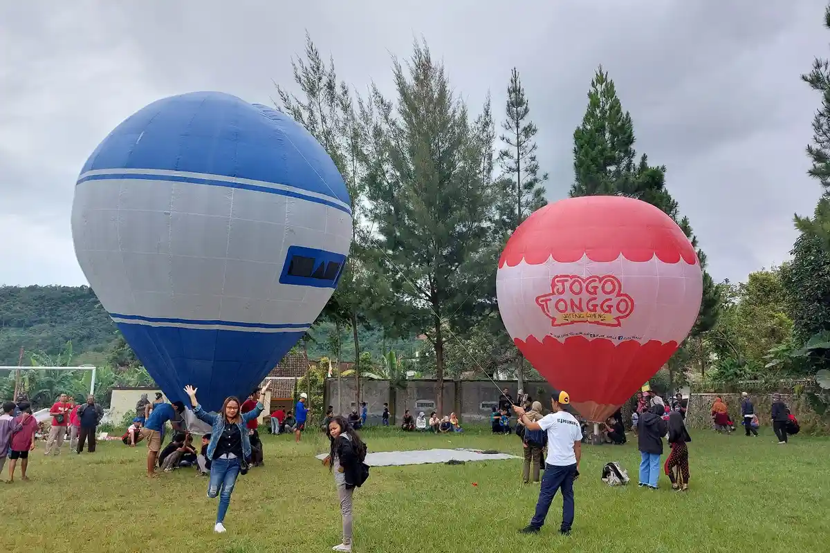 Atraksi Balon Udara, Jadi Daya Tarik Wisatawan Berkunjung Ke Ngargoyoso