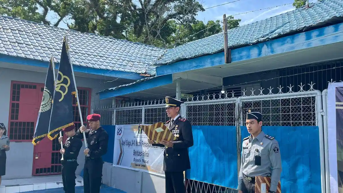 Rutan Kelas II-B Natal Gelar Upacara dan Syukuran di Hari Bhakti Pemasyarakatan ke-60 Tahun 2024