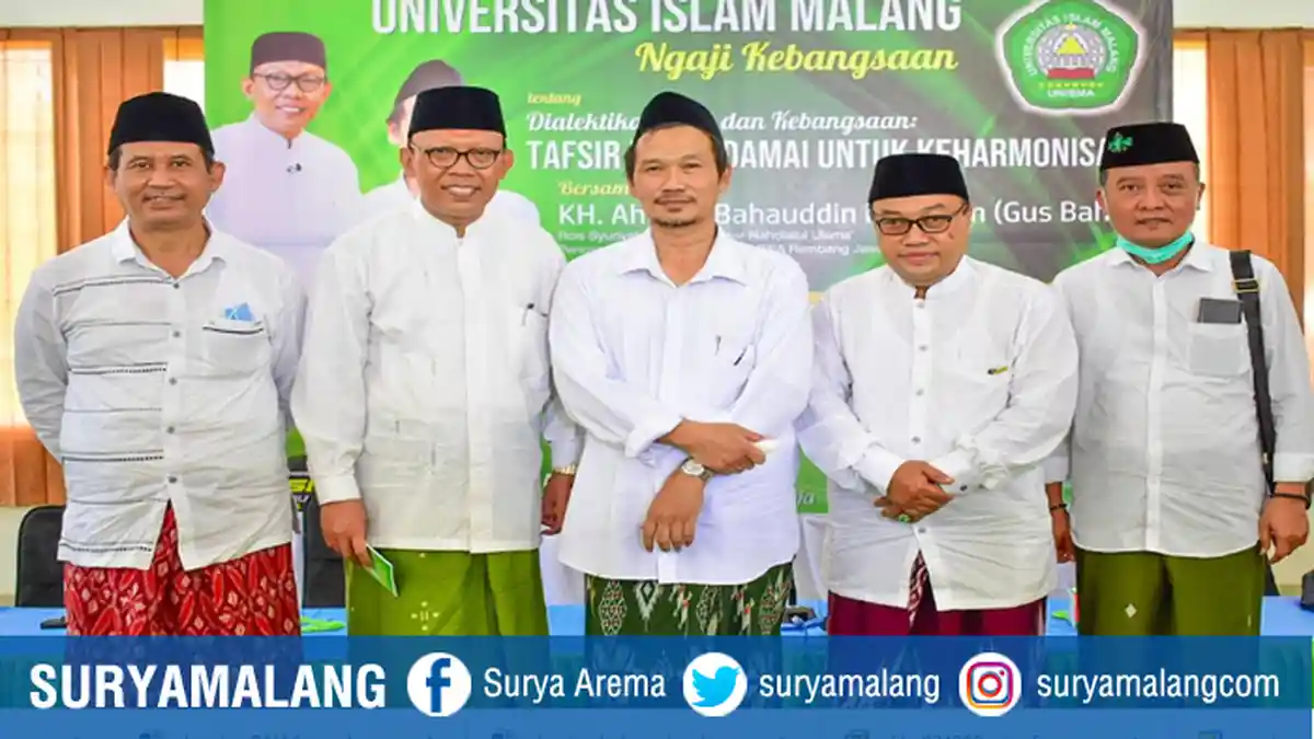 Tradisi Kunjungan Ponpes, Unisma Ngaji Kebangsaan Dengan Gus Baha'