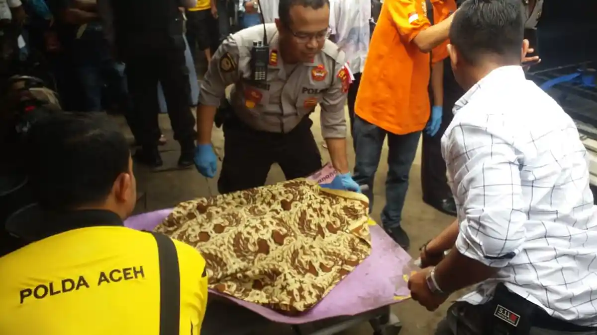 Bukhari Ditemukan tak Bernyawa di Bengkel Sepeda Motor di Rukoh Banda Aceh
