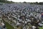 Suasana Shalat Idul Fitri di Balikpapan