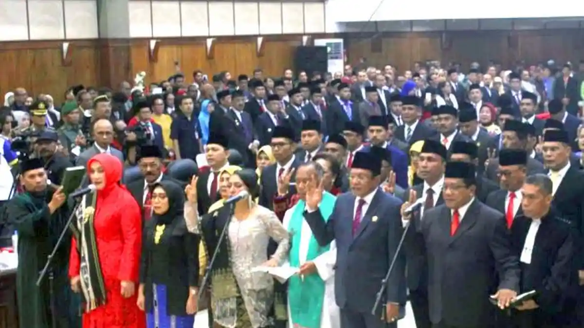 45 Anggota DPRD Maluku Periode 2024-2029 Ditetapkan, Cek Nama Caleg yang Lolos