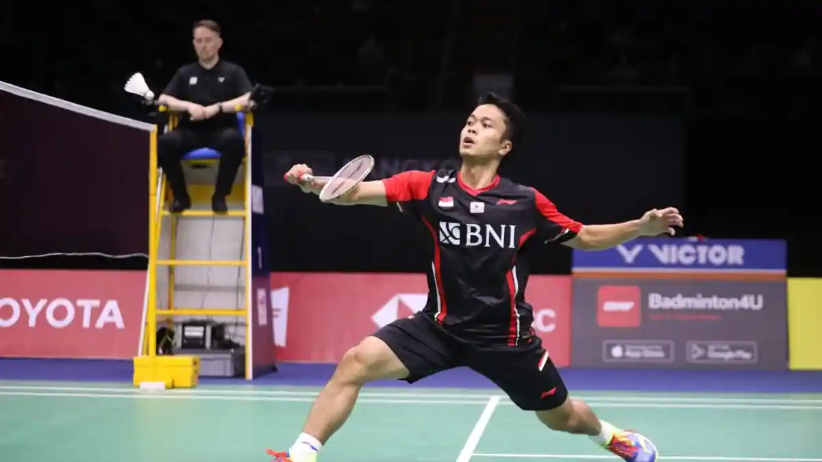Sikat Tsuneyama, Anthony Sinisuka Ginting Hadapi Loh Kean Yew di Final Badminton Asia Championship