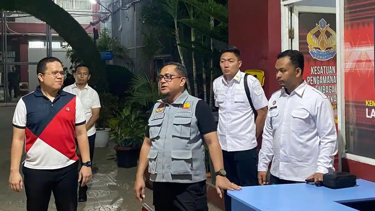 Kadivpas Kemenkumham Sumut Gelar Sidak ke Lapas Kelas I Medan, Cek Keamanan dan Kesiapan Petugas