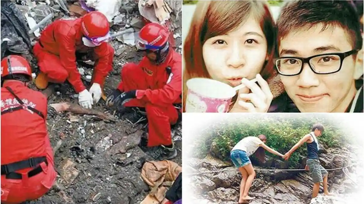 Sejoli Korban Gempa Taiwan Ditemukan Tewas dalam Posisi Berpelukan