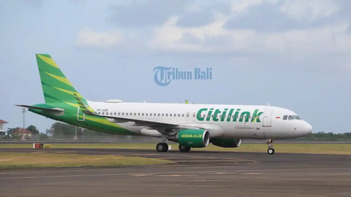 3 Kali Berturut-Turut, Citilink Raih Predikat Best Low Cost Airline di Asia dari Tripadvisor