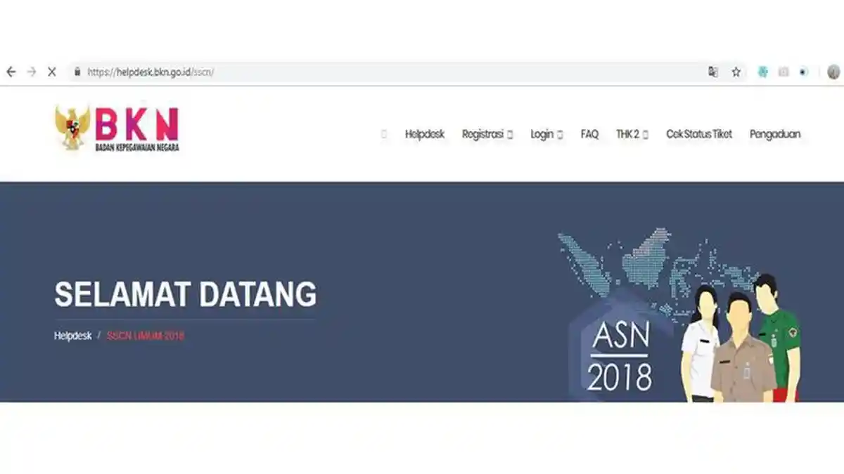 Login ke sscn.bkn.go.id Sengaja Dinonaktifkan, Ini Penjelasan BKN