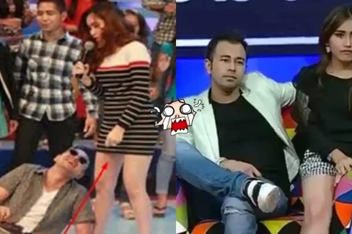 Kelewatan! Ini Momen Raffi Ahmad Sentuh Bagian Terlarang Ayu Ting Ting di Atas Panggung