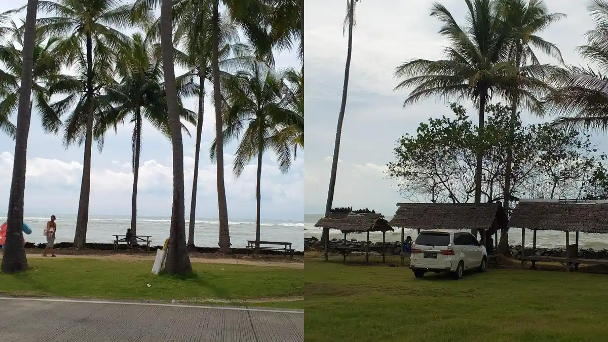 Pantai Anyer dan Carita Sepi Pengunjung di Momen Natal 2024