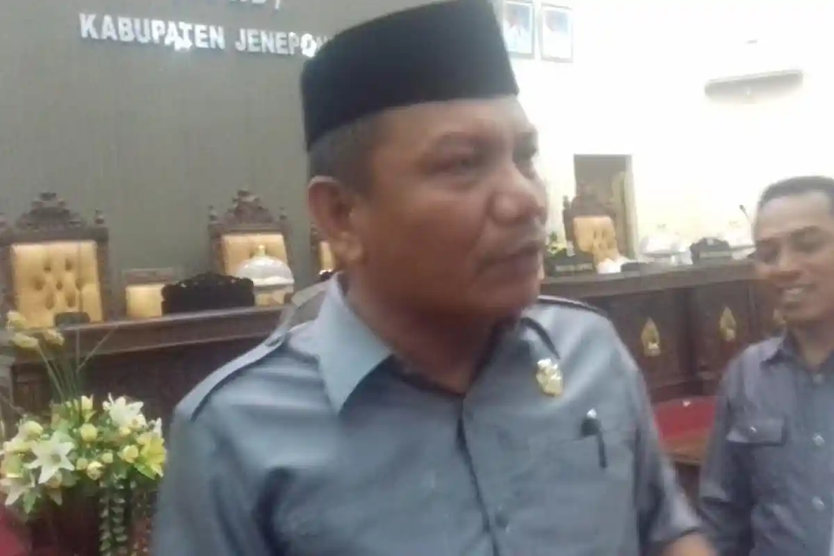 Ketua DPRD Jeneponto Kecewa karena Ulah Sudirman Sijaya