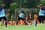 Latihan Timnas Pra Piala Asia 2015