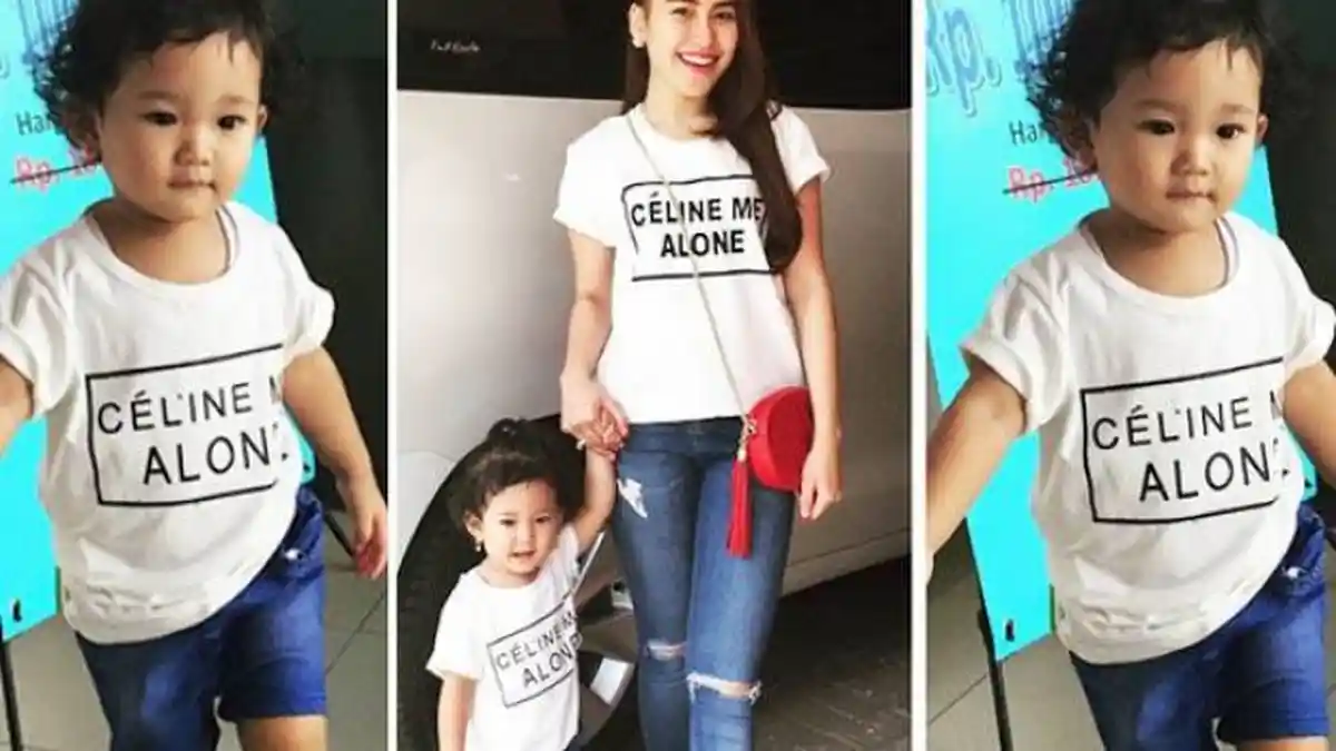 Begini Momen Bahagia Saat Istri Raffi Ahmad Memangku Anak Ayu Ting Ting