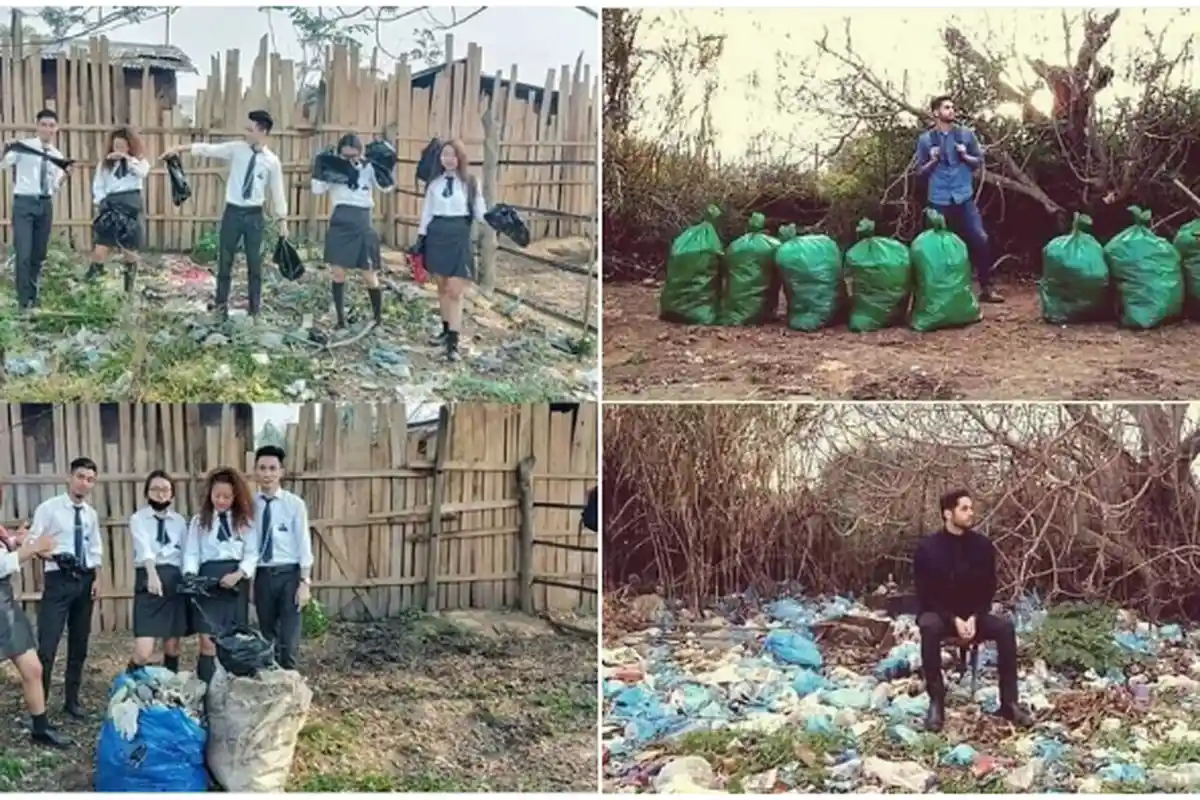 Viral di Media Sosial, Trash Challenge Ajang Pamer Foto Selfie Sambil Jaga Lingkungan