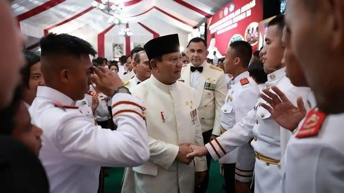 Berikan Pengarahan, Ini Pesan Menhan Prabowo ke Kadet Mahasiswa Unhan RI
