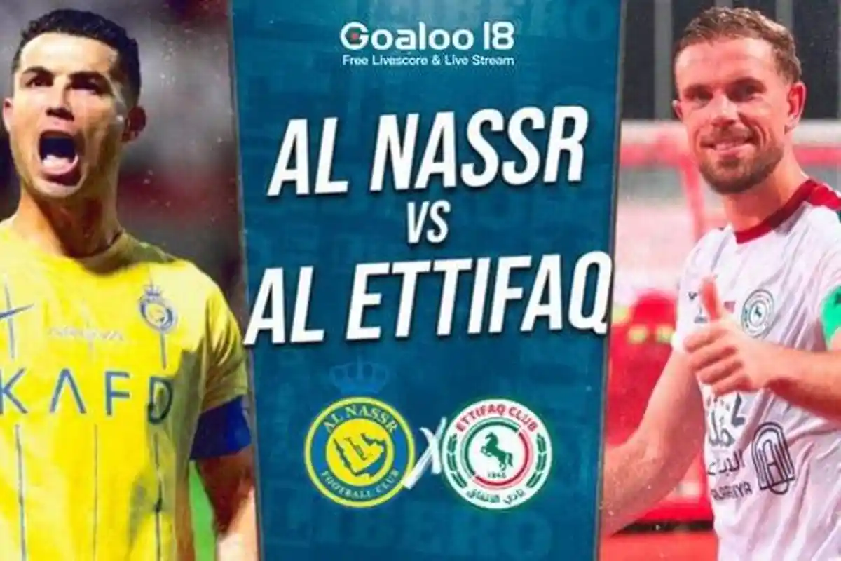 LINK Live Streaming Al Nassr Vs Al Ettifaq Jam 21.45 WIB, Akses di Sini Nonton Ronaldo via HP