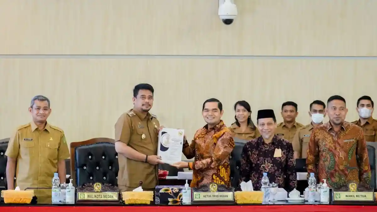 Jalin Kolaborasi Baik Dengan Legislatif, Wali Kota Medan Bobby Nasution Optimis Pembangunan Terwujud