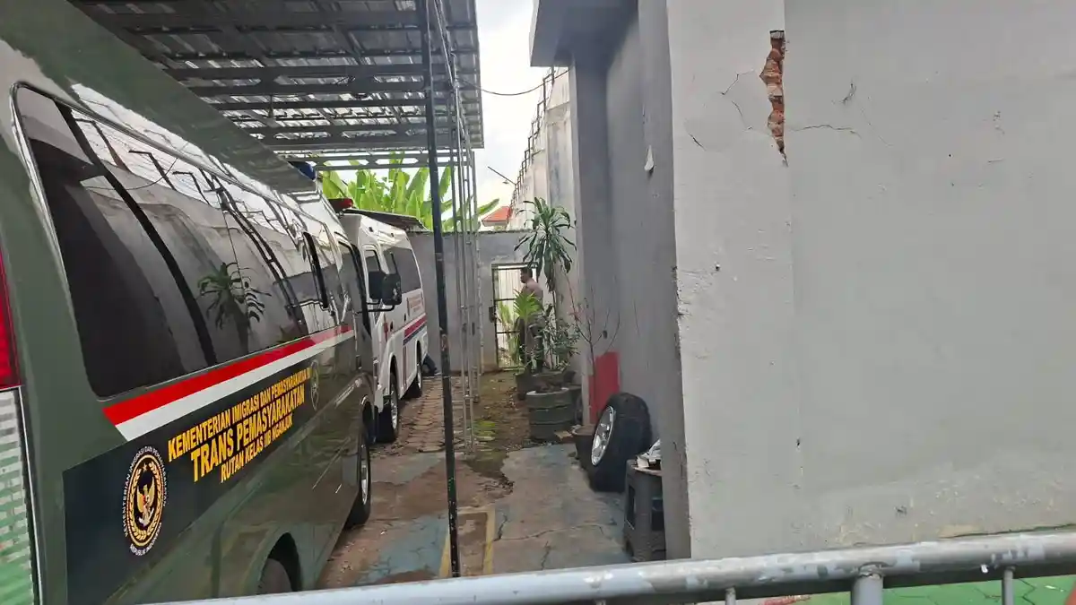 Napi Rutan Kelas IIB Nganjuk Kabur, Dipergoki Pedagang Es Cincau