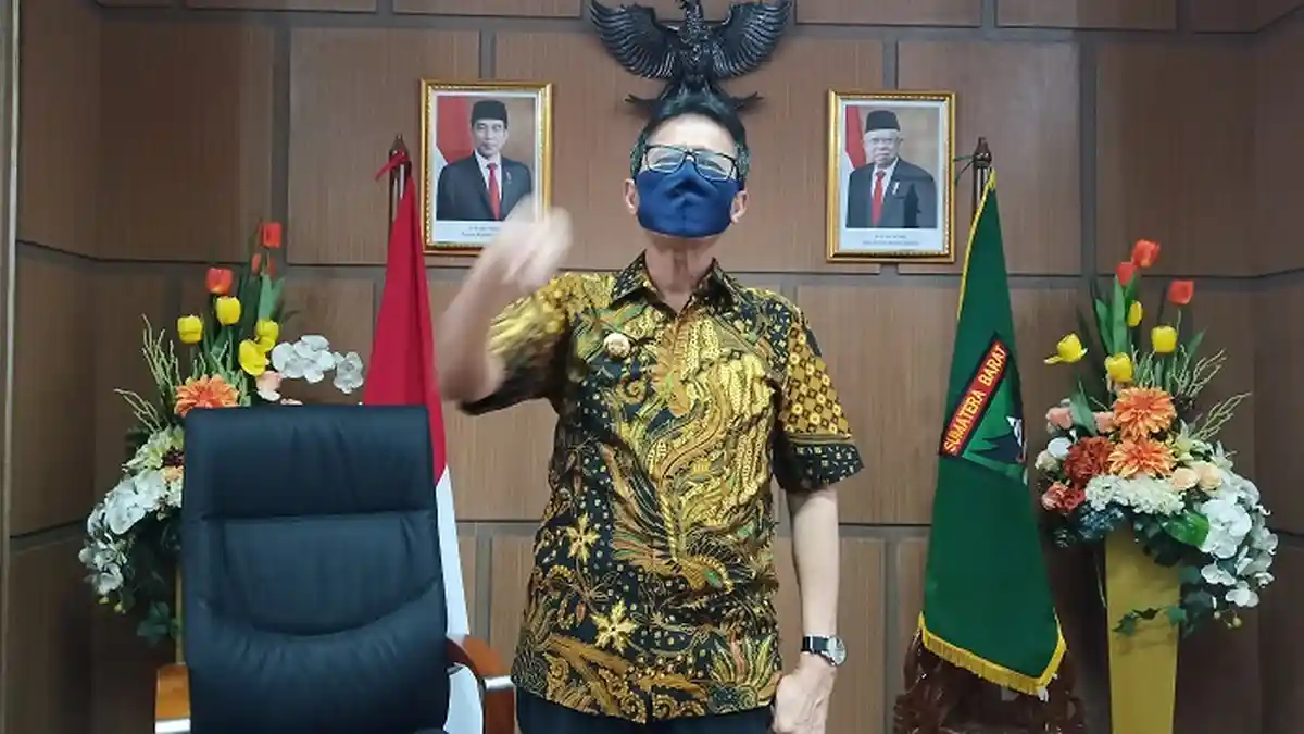 Kajian Tim Covid Unand, Gubernur Irwan Prayitno: Statistik Kasus Covid-19 di Sumbar Meningkat
