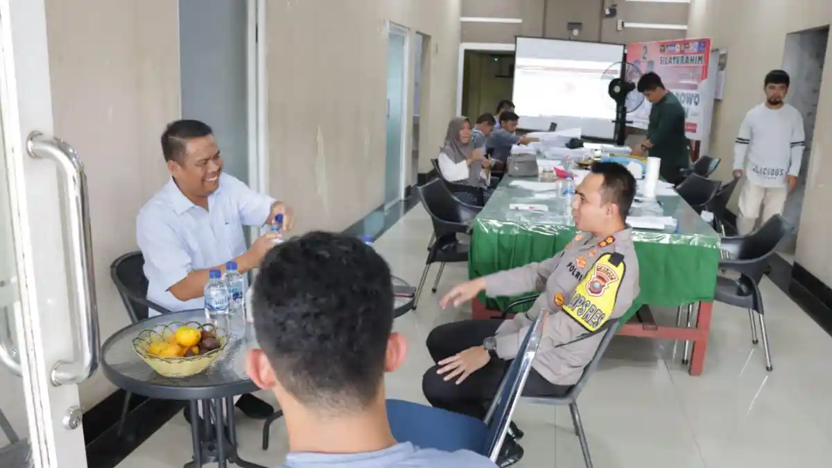 Kapolres Asahan Kunjungi 3 Posko Kemenangan Masing-masing Capres dan Cawapres
