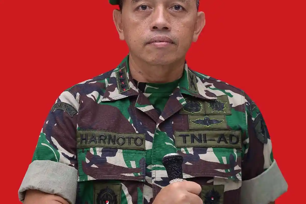 Resmi Bertugas di Kepri, Berikut Profil Komandan Korem 033/Wira Pratama Kolonel Inf Harnoto