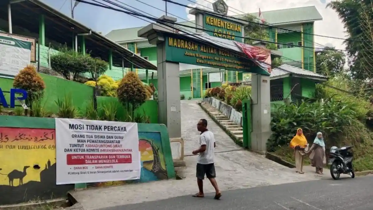 MAN Siantar Diterpa Isu Korupsi dan Nepotisme, Komite Imbau Jangan Terprovokasi  