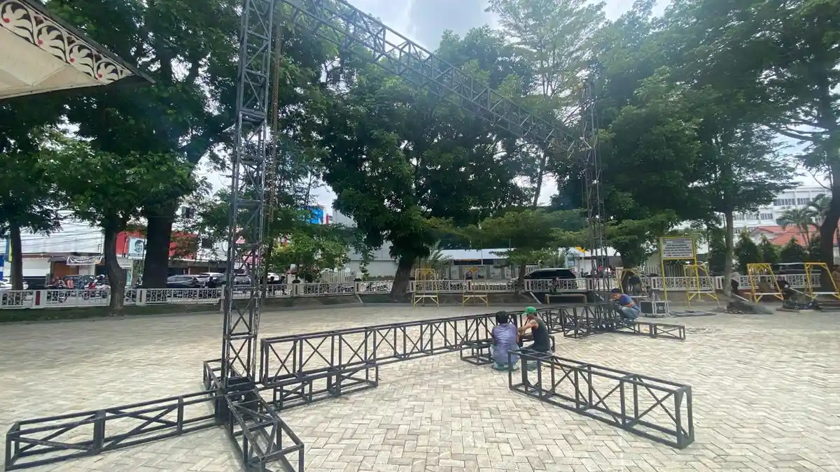 Pemko Siantar Persiapkan Layar Lebar untuk Nobar Timnas Indonesia Vs Uzbekistan