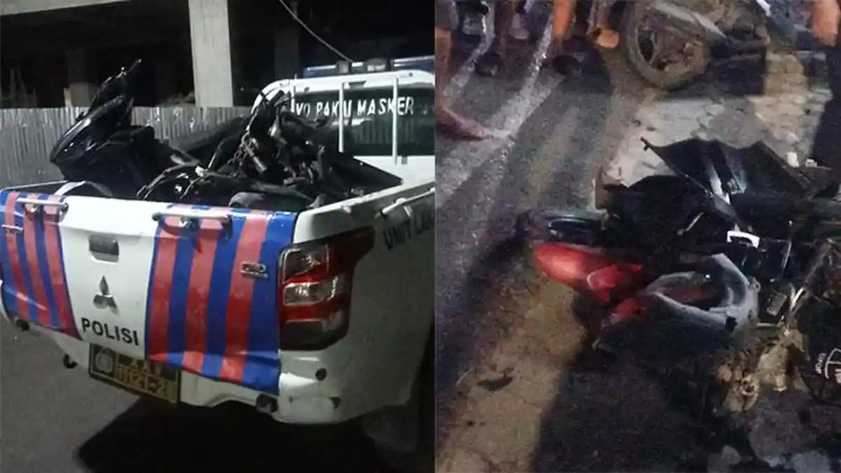 Driver Ojol Tewas Ditabrak Avanza, Kecelakaan Lima Kendaraan di Bandar Lampung