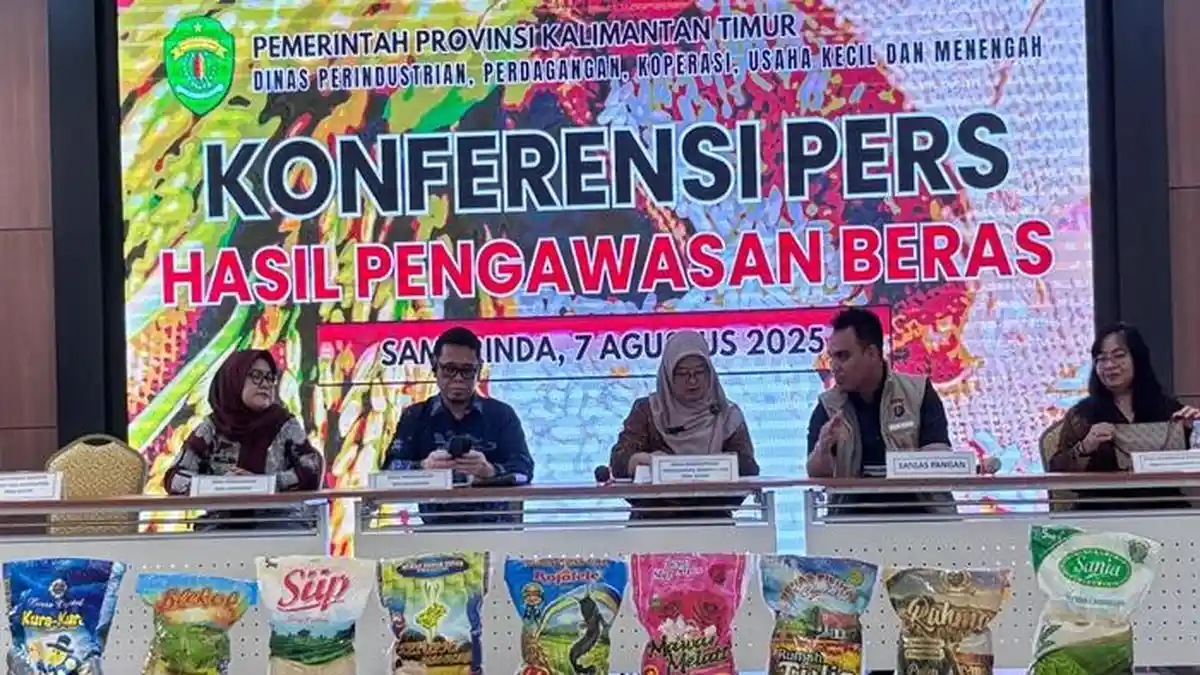 DPPKUKM Kaltim Ungkap Hasil Uji 17 Merek Beras, Hanya Satu Sesuai Standar Mutu Premium
