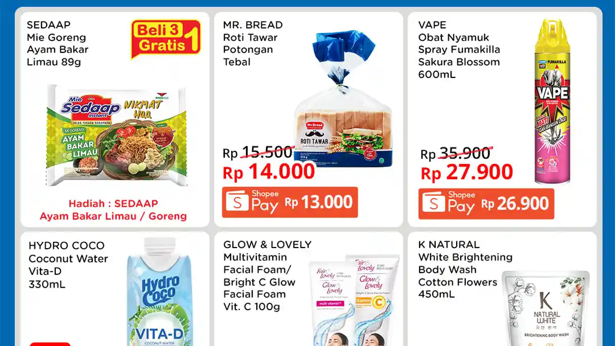 LEBIH UNTUNG! Promo Indomaret Berlaku Hingga 25 Januari 2022, Ada Promo Beli 3 Gratis 1