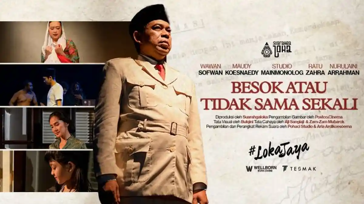 Peringati Hari Ulang Tahun ke-120 Bung Karno, Wawan Sofwan Perankan Soekarno di Pementasan Teater