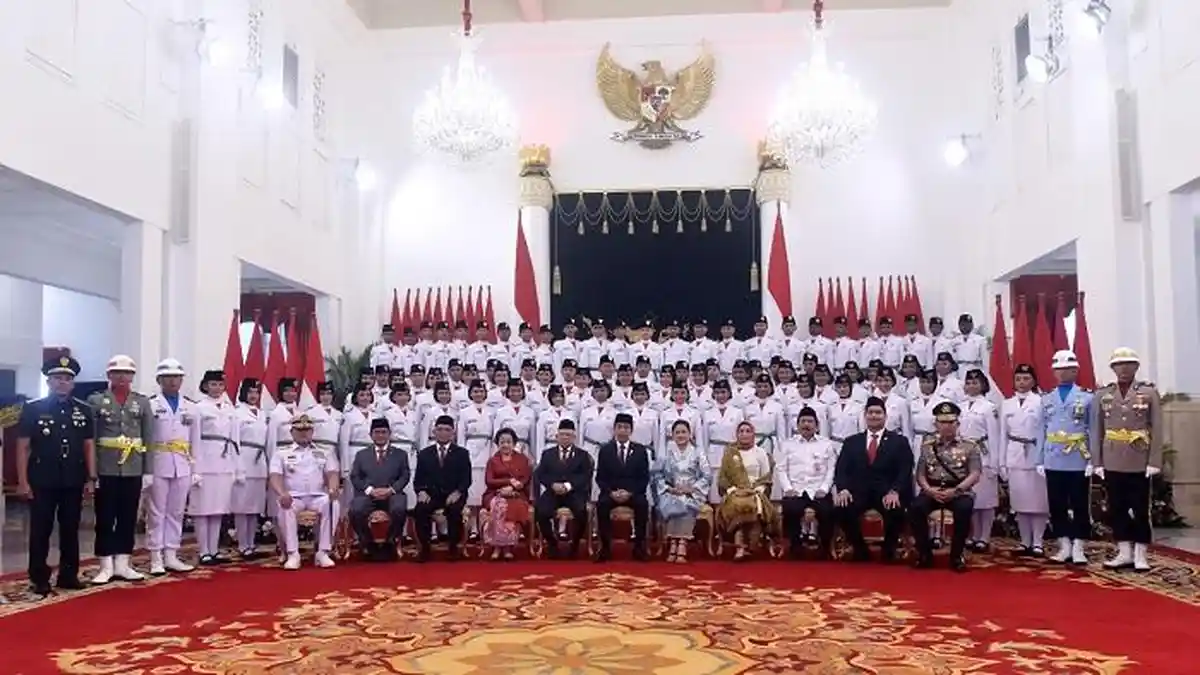 Daftar 76 Nama Anggota Paskibraka 2023 dari 38 Provinsi
