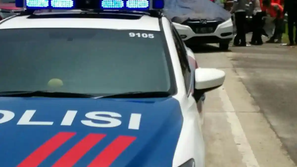 Lamborghini dan 2 Mobil Mewah Lainnya Tabrakan Beruntun dengan Mobil Polisi, Begini Kronologinya