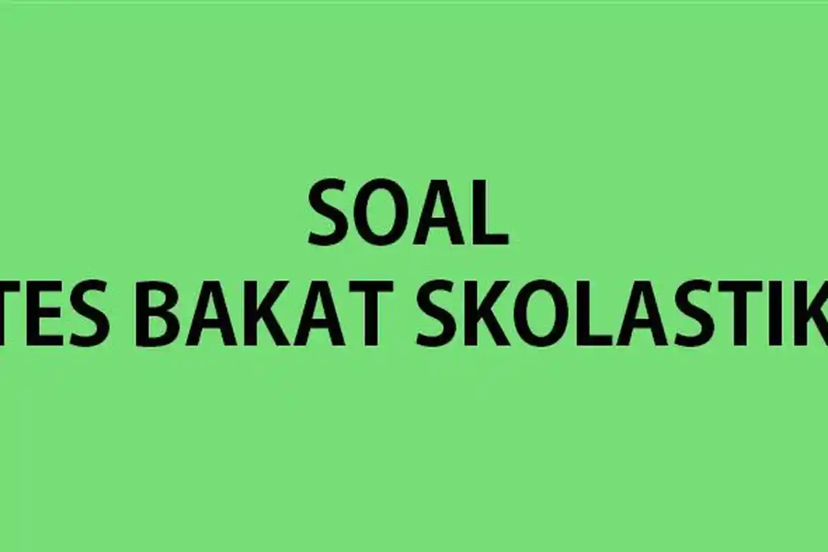 LATIHAN Soal Tes Bakat Skolastik Seleksi PPPK Teknis Lengkap Kunci Jawaban Soal P3K Semua Jurusan