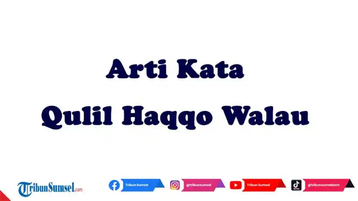 Arti Qulil Haqqo Walau Kaana Murrun Quotes Populer Berbahasa Arab yang Viral di Media Sosial IG & FB
