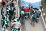 Demo Ojek Online Depan MPR