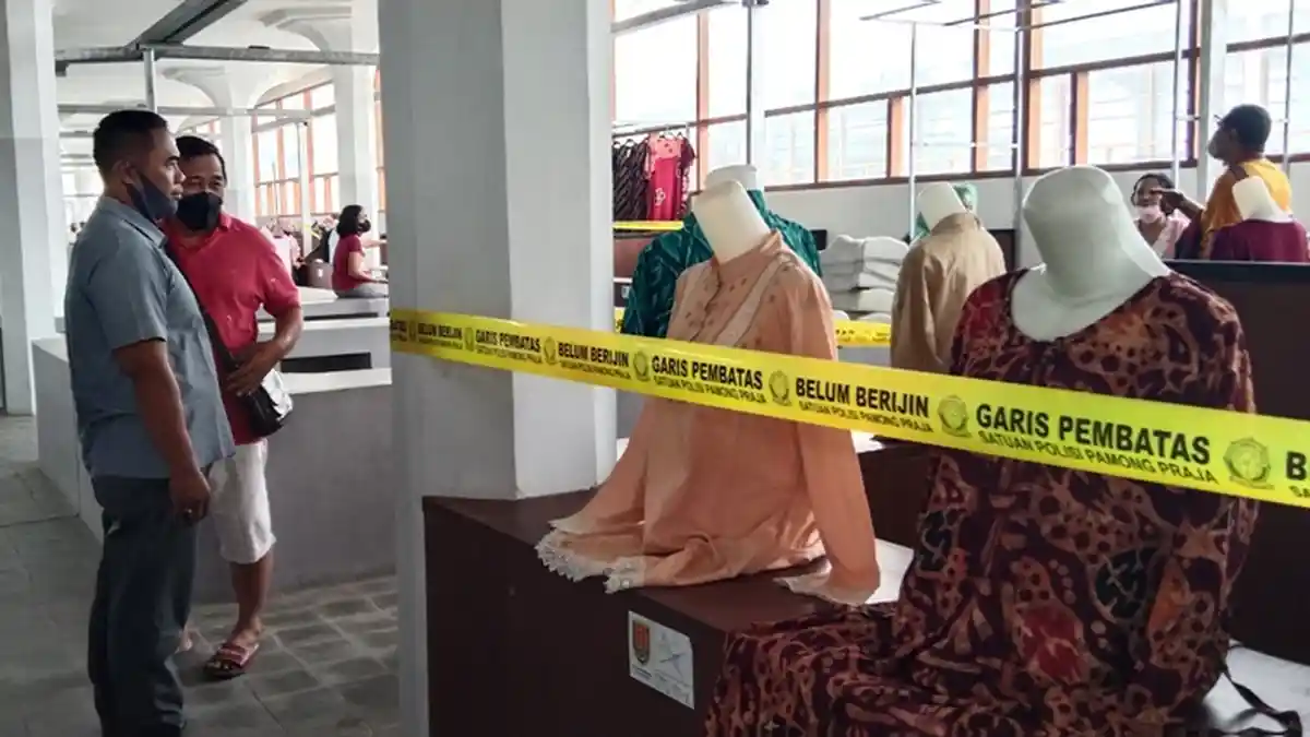 Banyak yang Kosong, Ratusan Lapak dan Kios di Pasar Johar Semarang Disegel