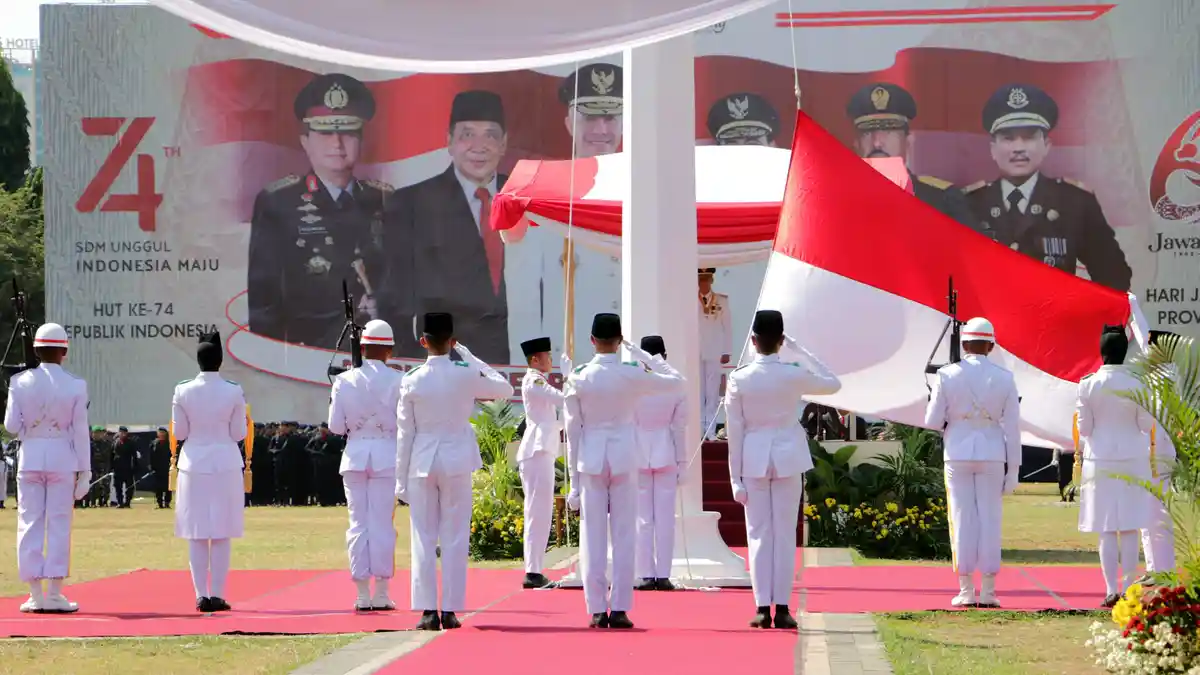 Upacara HUT ke-75 Indonesia Digelar Terbatas, Masyarakat Bisa Hadir Secara Virtual