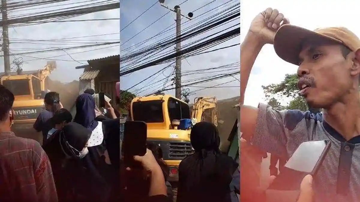 Resahkan Warga, Tempat Hiburan Malam di Walantaka Dibongkar Pemkot Serang