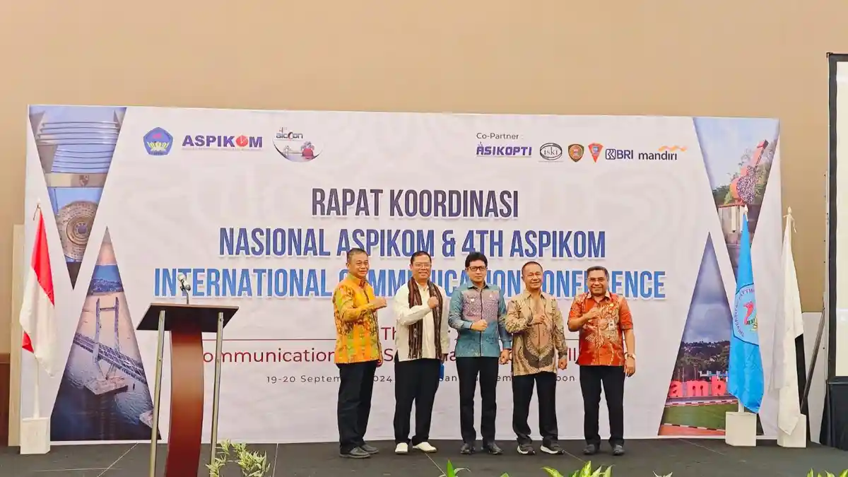 Aspikom Gelar Rakornas dan Konferensi Komunikasi Internasional di Kota Ambon