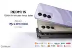 REDMI 15 Hadir dengan Baterai 7.000 mAh, Siap Dukung Self-Development Anak Muda
