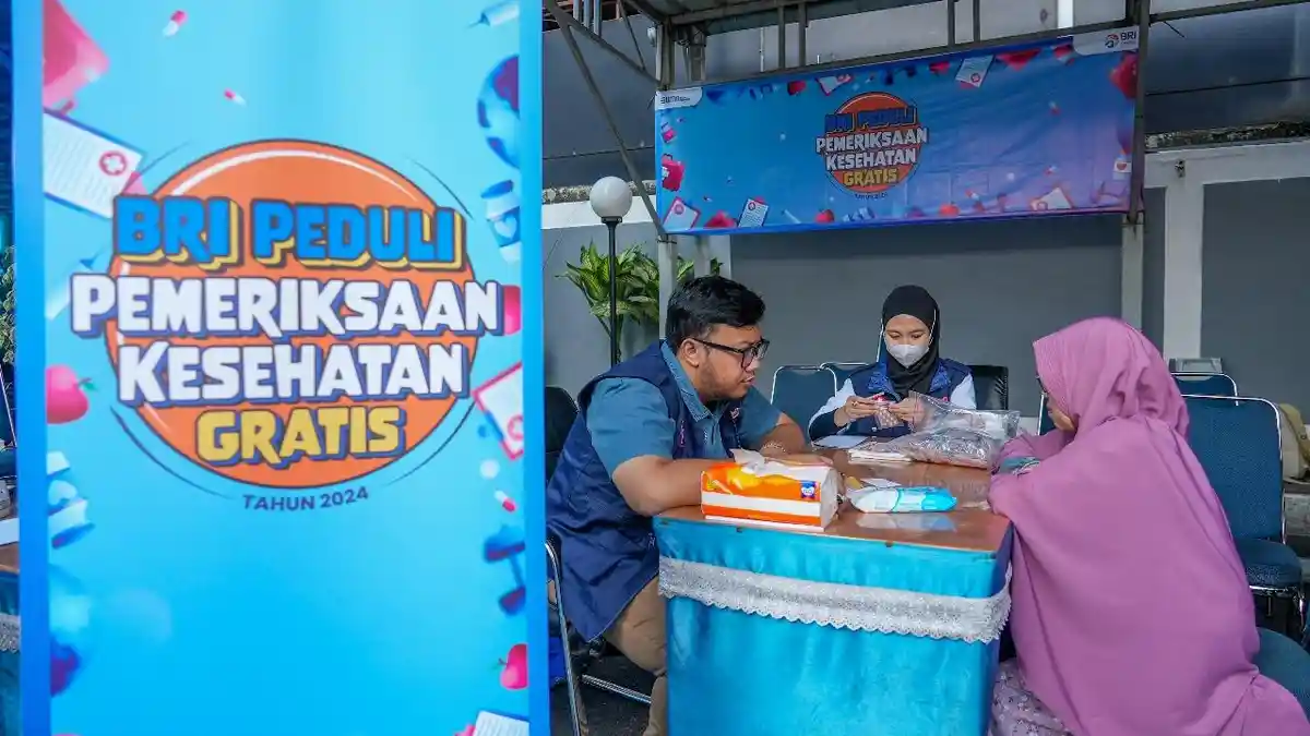 13.200 Orang Dapatkan Pemeriksaan Kesehatan Gratis BRI Peduli di Berbagai Wilayah di Indonesia