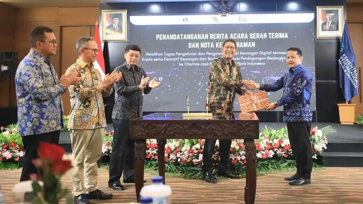 Bappebti Kemendag Alihkan Tugas Pengaturan Aset Kripto dan Derivatif Keuangan ke OJK dan BI