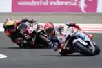 Marc Marquez Beraksi di MotoGP Grand Prix Indonesia 2024
