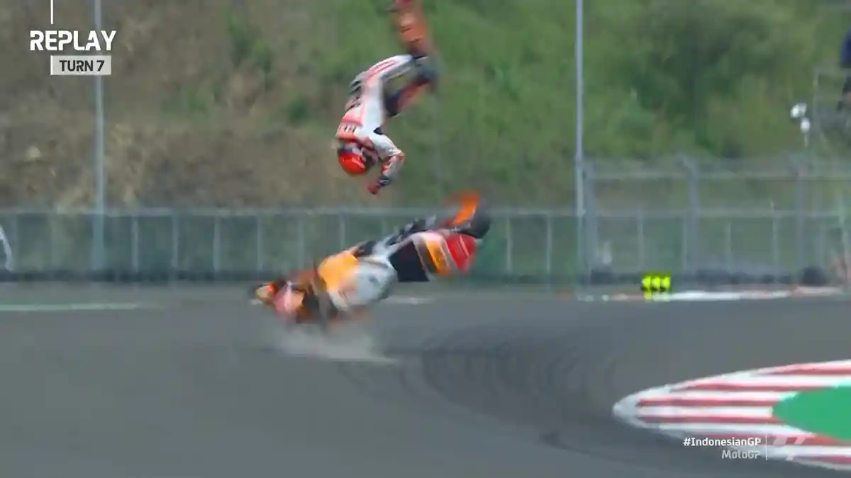 Mengungkap Misteri Kecelakaan Marc Marquez di Mandalika, Benarkah Ini Sebabnya?