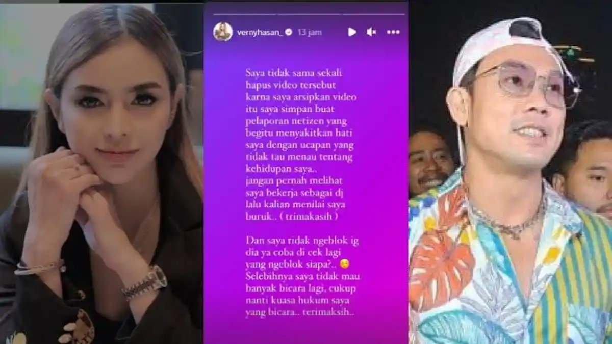 Dituding Hapus Postingan untuk Hilangkan Barang Bukti, Verny Hasan Siap Polisikan Hatersnya